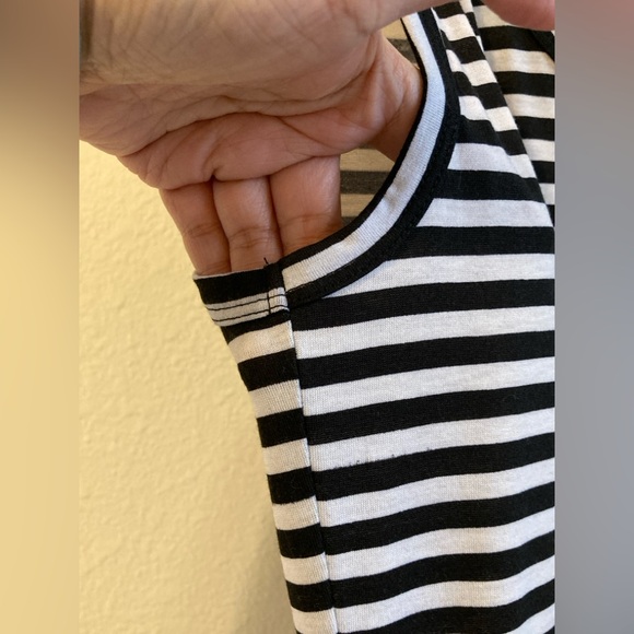 LuLaRoe Black and White Nicki Dress - Picture 5 of 12